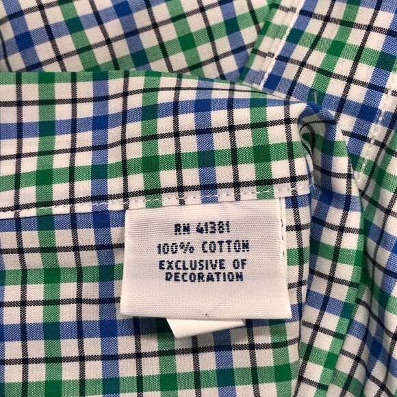 Ralph Lauren Men Long Sleeve Button Up Shirt Size Small Plaid Stretch B262 -23 - Picture 8 of 14